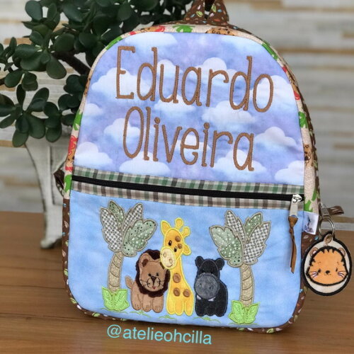 Mochila Infantil Safari