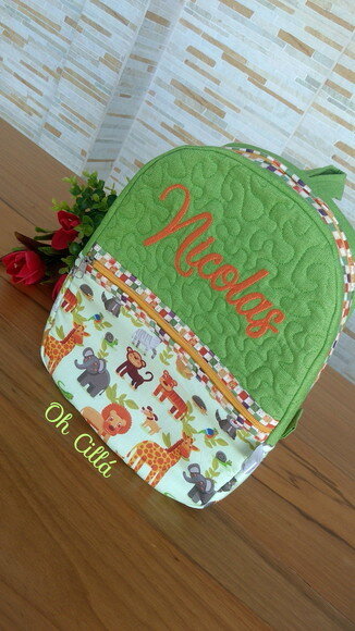 Mochila Infantil Safari