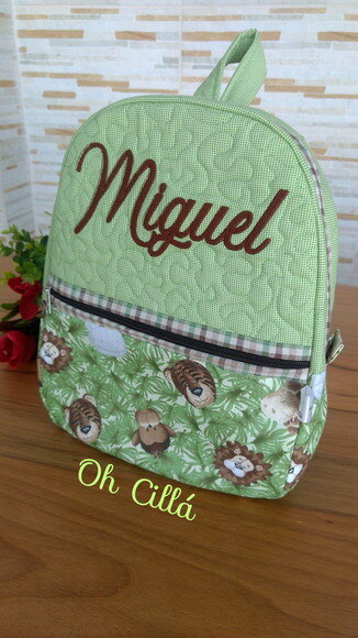 Mochila Infantil Safari