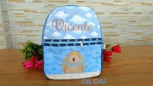 Mochila infantil Urso