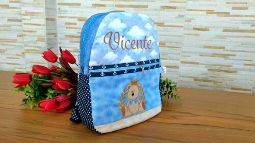 Mochila infantil Urso