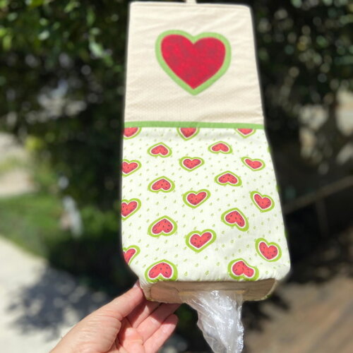 Puxa Sacos/sacolas Coração
