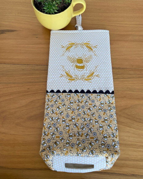 Puxa sacos/Sacolas Abelha Pronta entrega