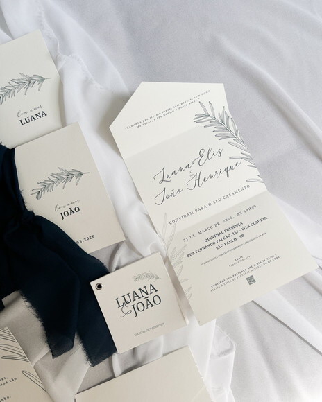 Convite de Casamento 15x30 - Envelope