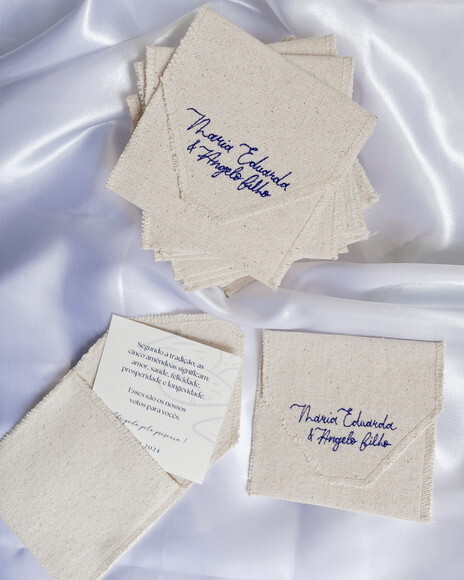 Envelope de Algodão 10x10 - Personalizados