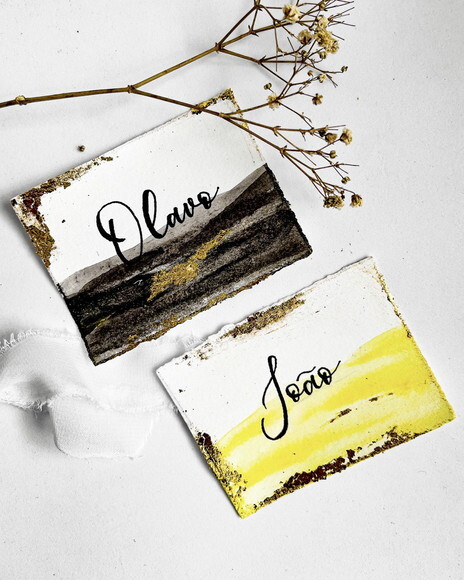 Placa Marcador de Lugares/ Casamento 8x6
