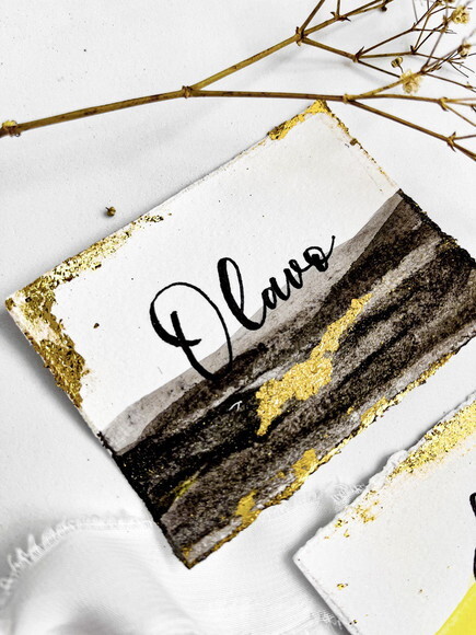 Placa Marcador de Lugares/ Casamento 8x6