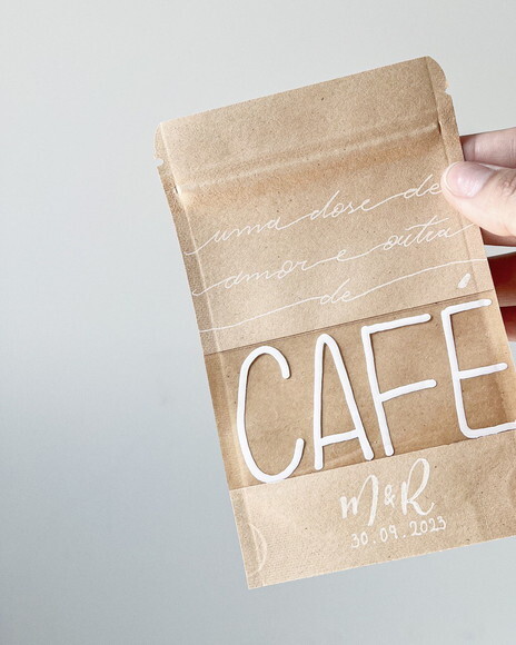 Saquinho Kraft Café - Personalizado 10x15