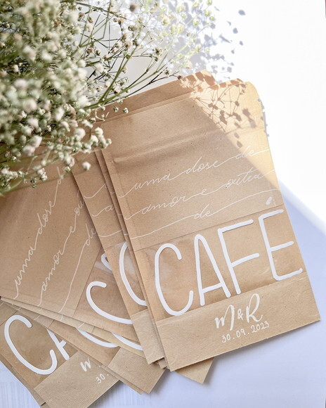 Saquinho Kraft Café - Personalizado 10x15