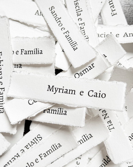 Tag com Nome dos Convidados