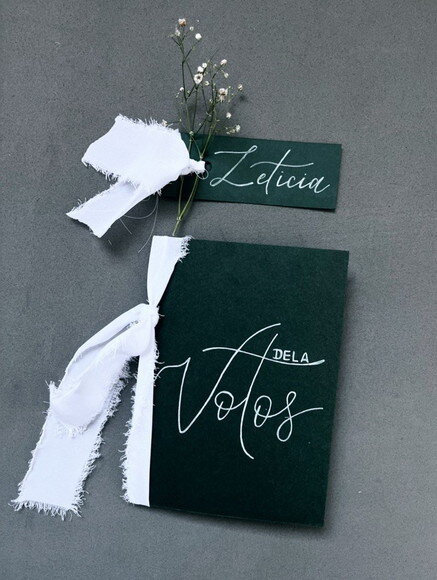 Caderno de Votos - Verde Santiago