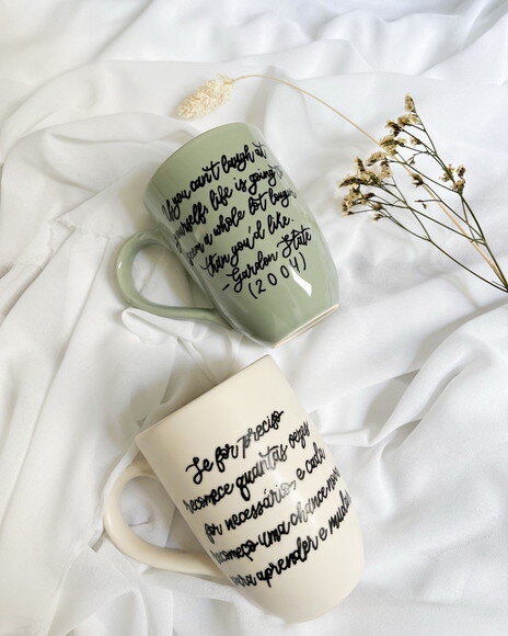 Caneca Porcelana Personalizada 350ml