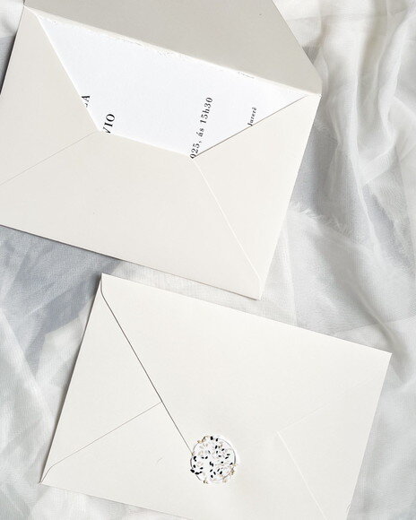 Convite Casamento Minimalista 14x21