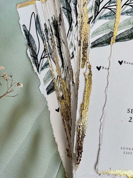 Convite de Casamento com Envelope 15x20
