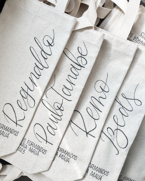 Eco Bag, Porta Vinho Personalizado 15x33x5