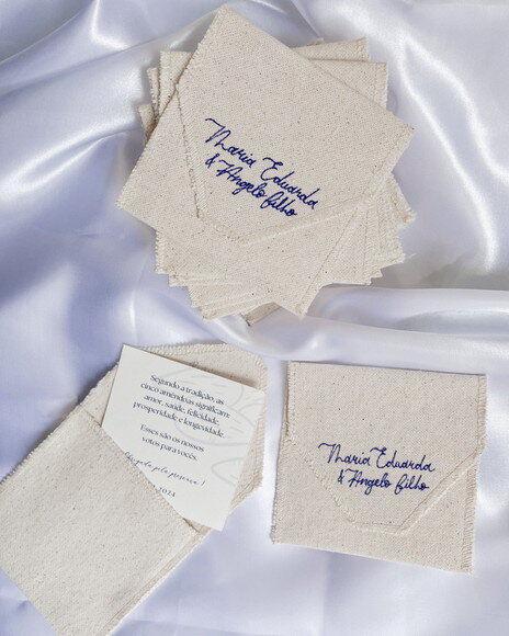 Envelope de Algodão 10x10 - Personalizados