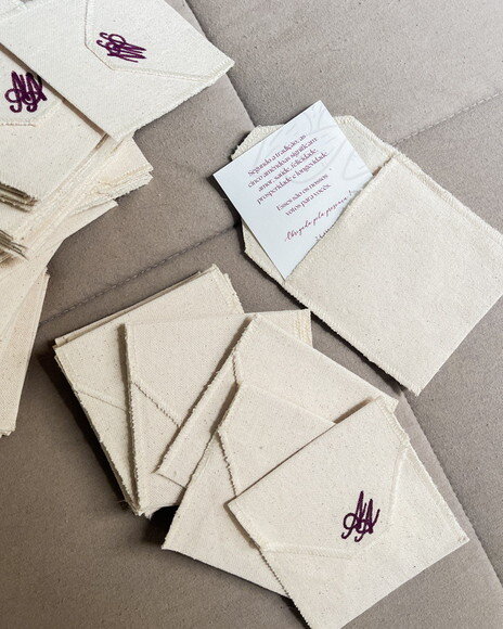 Envelope de Algodão 10x10 - Personalizados