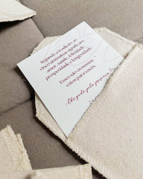 Envelope de Algodão 10x10 - Personalizados