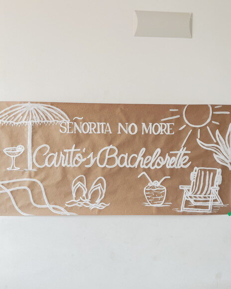 Painel em Kraft, Decoração 120x60