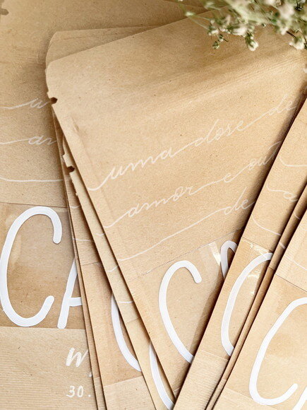 Saquinho Kraft Café - Personalizado 10x15