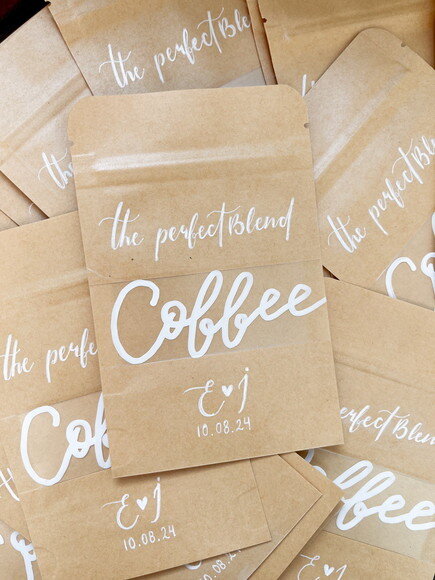 Saquinho Kraft Café - Personalizado 9x14