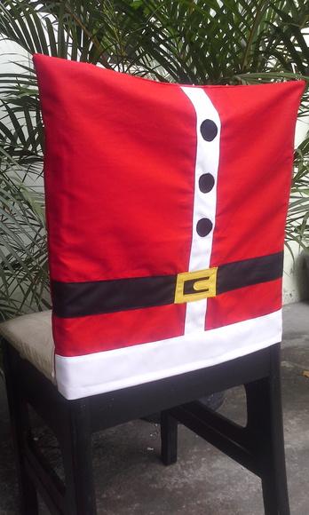 Capa para Cadeira Natal 6 Unidades