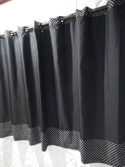 Cortina de Cozinha Black