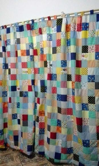 Cortina em Patchwork