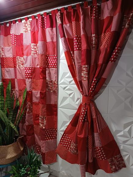 Cortina em Patchwork