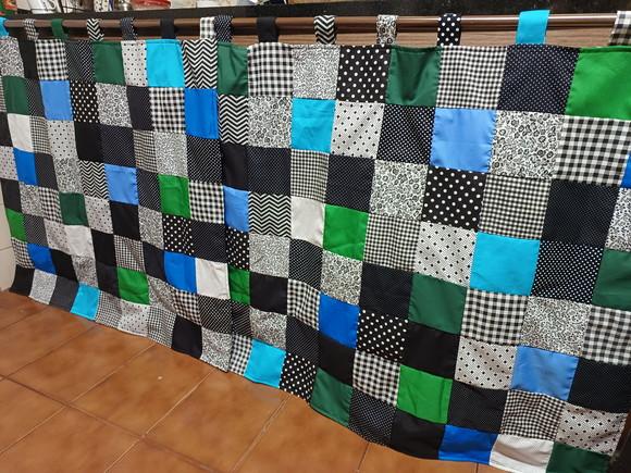 Cortina em Patchwork