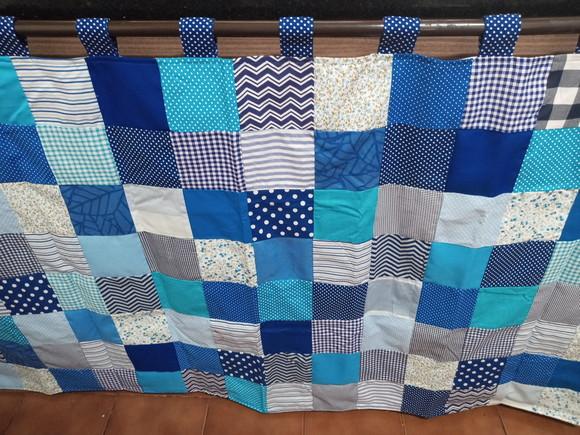 Cortina em Patchwork