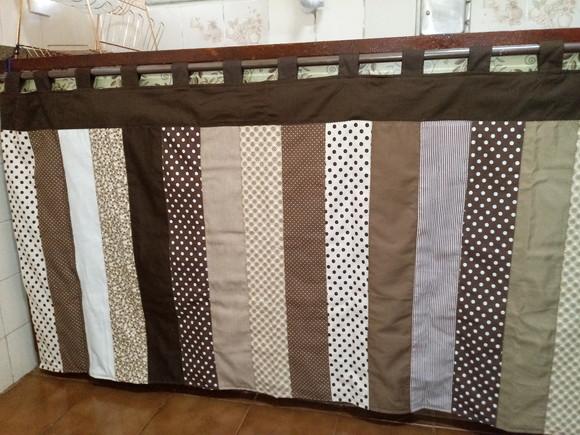 Cortina em Patchwork