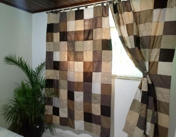 Cortina em Patchwork