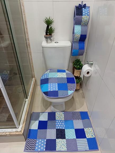 Jogo de Banheiro em Patchwork