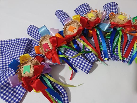 Kit Guardanapos Junino 8 Lugares