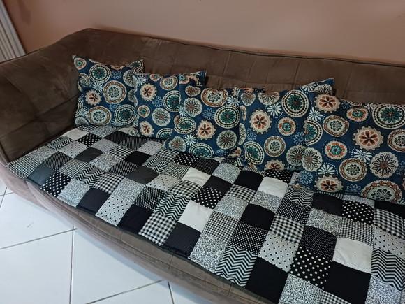 Peseira em Patchwork