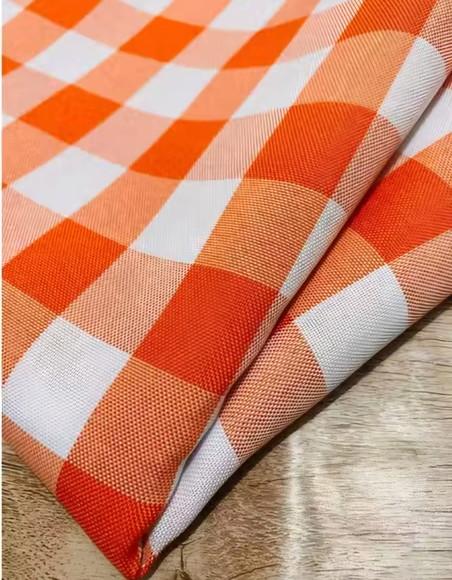 Toalha de Mesa Oxford Laranja