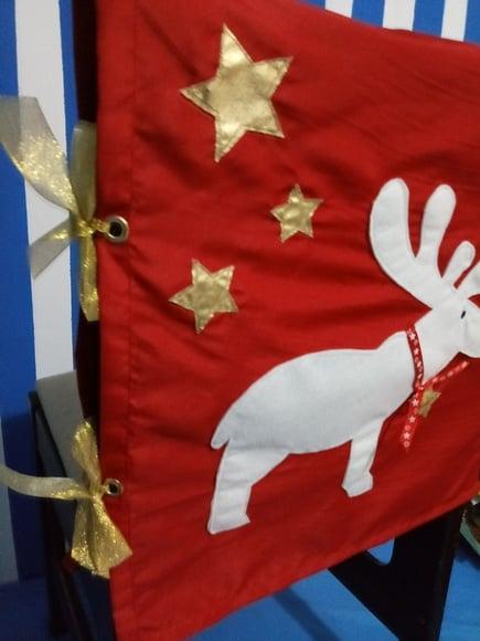 Capa para Cadeira Natal 6 Unidades