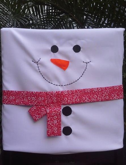 Capa para Cadeira Natal 6 Unidades