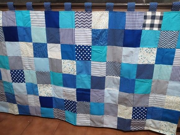 Cortina em Patchwork