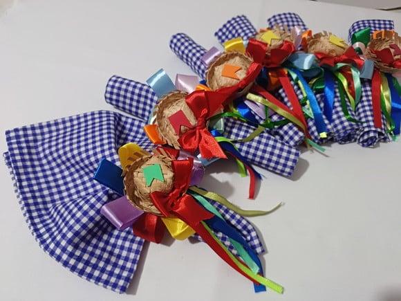 Kit Guardanapos Junino 6 Lugares