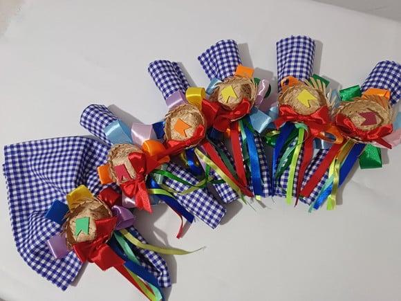 Kit Guardanapos Junino 8 Lugares