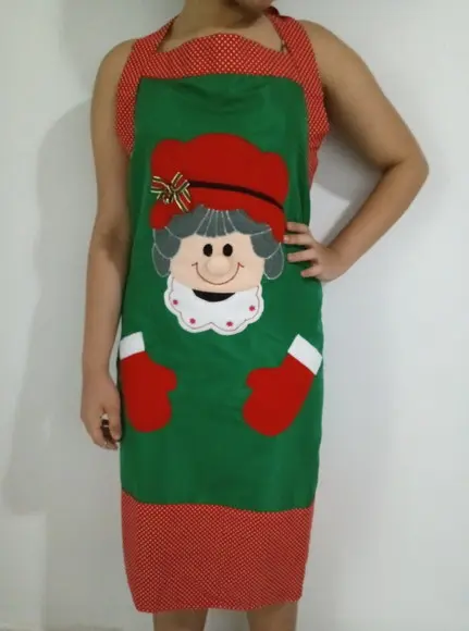 Avental Mamãe Noel