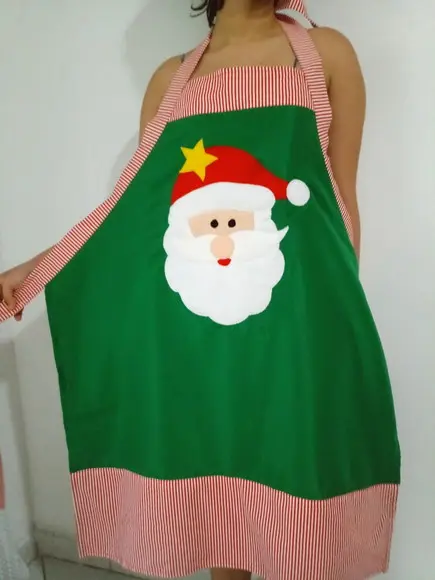 Avental Papai Noel