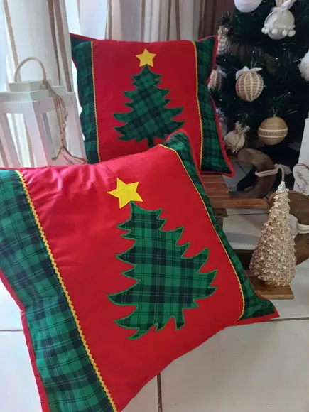 Capa para Almofada Natal