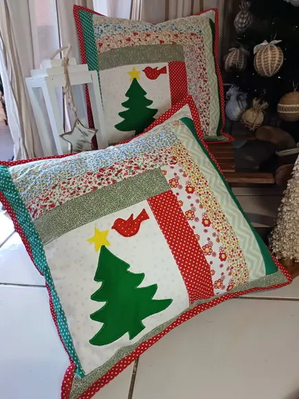 Capa para Almofada Natal