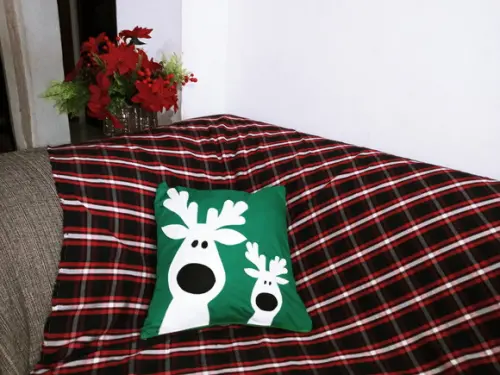 Capa para Almofada Natal