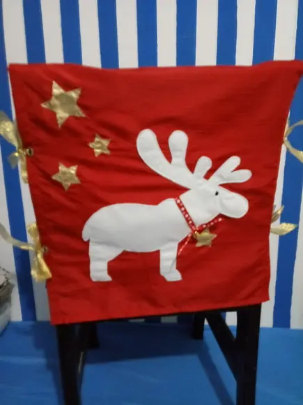 Capa para Cadeira Natal 6 Unidades