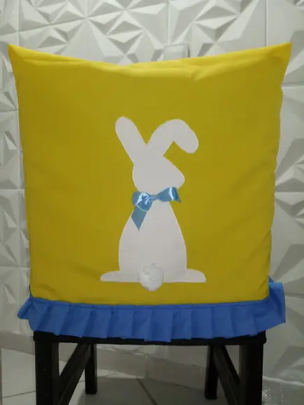 Capas para Cadeira Páscoa 4 Unidades