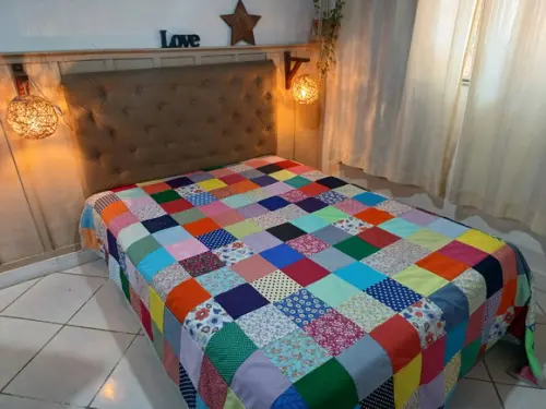 Colcha em Patchwork